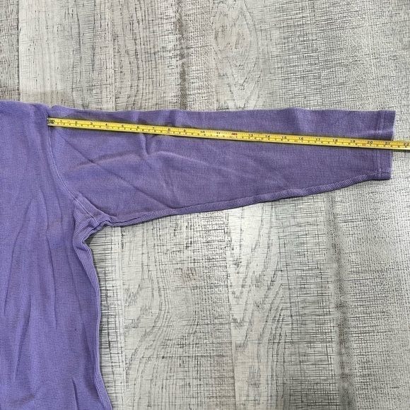 St. John’s Bay Purple Long Sleeve Henley Shirt Size 1X - Picture 10 of 10
